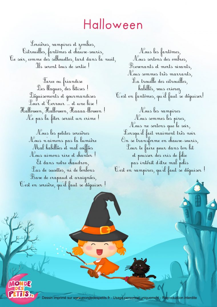 Halloween Poems, Bricolage Halloween, Halloween intérieur Chanson Pourenfant Anikoani