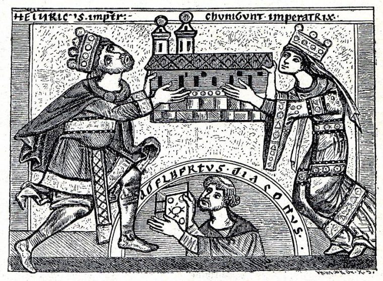 Heinrich Ii Und Kunigunde Als Erbauer Der Bamberger Domkirche serapportantà Geschitsarbeitsblatt Leben Im Mittelalter  Um 500 Bis Um 1500