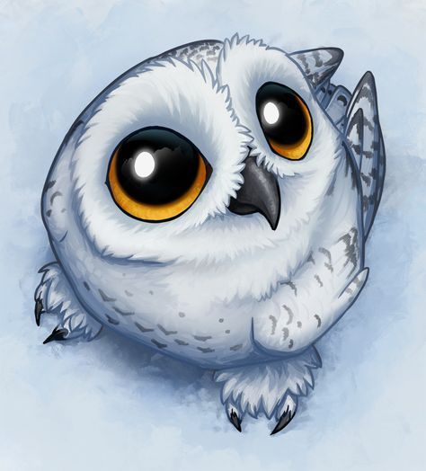 Hiboux Des Neiges … | Owls Drawing, Animal Drawings tout Dessin Hiboux