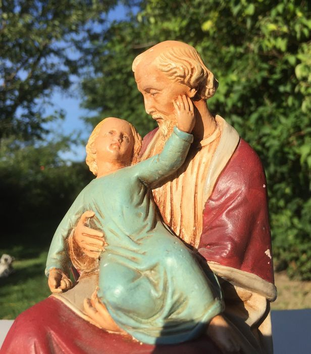 Image Saint Joseph Avec L'Enfant Jésus – Plâtre – Catawiki avec Jeux Enfants St Joseph Image Saint Joseph Avec L'Enfant Jésus – Plâtre – Catawiki avec Jeux Enfants St Joseph