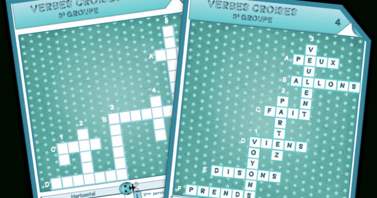 Ipotâme .Tâme: Ce2/Cm1 Conjugaison : Mots Croisés serapportantà Let Mots Croises De Noel Answers Ipotâme .Tâme: Ce2/Cm1 Conjugaison : Mots Croisés serapportantà Let Mots Croises De Noel Answers