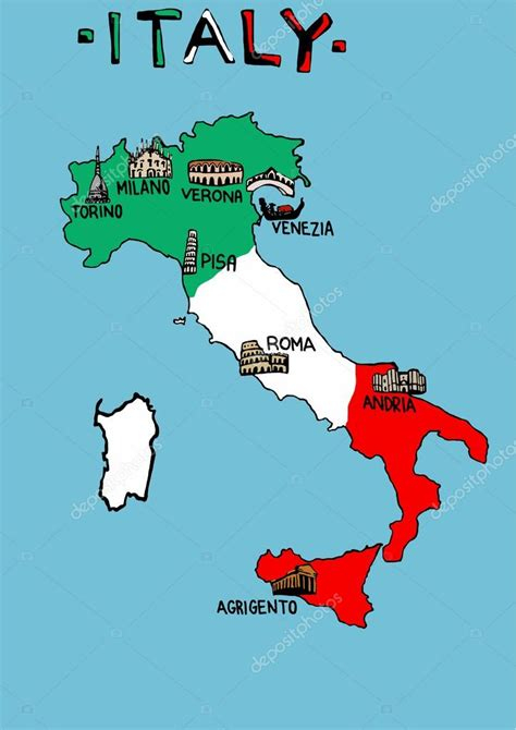Italie Administrative Carte – Carte Des Vingt Régions D'Italie serapportantà Carte Italie Vierge Avec Les Regions