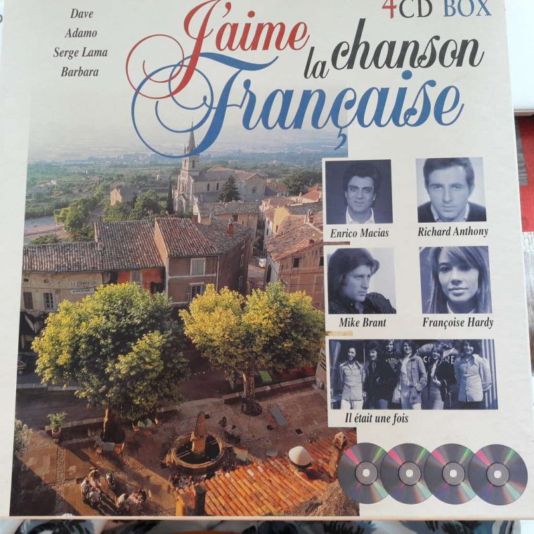 J Aime La Chanson Francaise De Various Artists, Coffret Cd encequiconcerne Chanson J&#039;Aime Les Patates De Jared