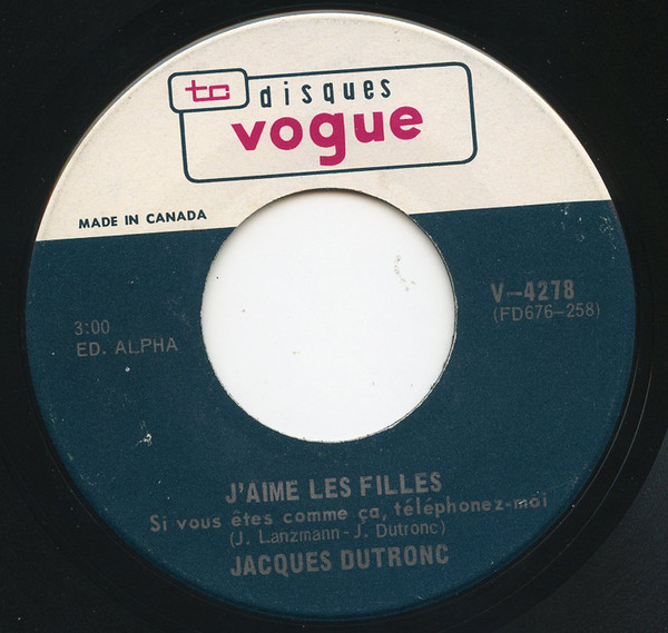 J'Aime Les Filles – Jacques Dutronc – Partition 🎸 De La pour Chanson J&#039;Aime Les Patates De Jared
