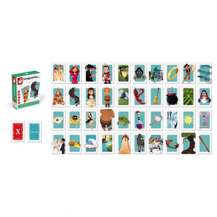 Jeu De Mémoire – Imagination – Janod – Magasin Jouets Bois concernant Dessins Pour Jeu De Macmoire Visuelle Gratuit