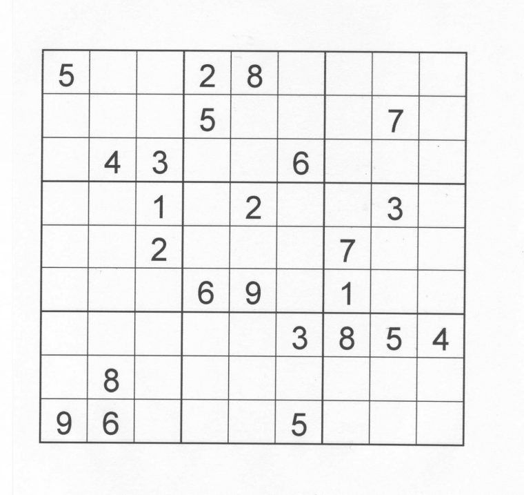 Jeux Sudoku À Imprimer – Primanyc dedans Les Couleurs Mots Sudoku