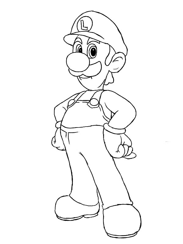 Kleurplaat Luigi Mansion Kleurplaat: Baby Luigi Is Aan Het dedans Coloring Pages Of Luigi'S Mansion 3