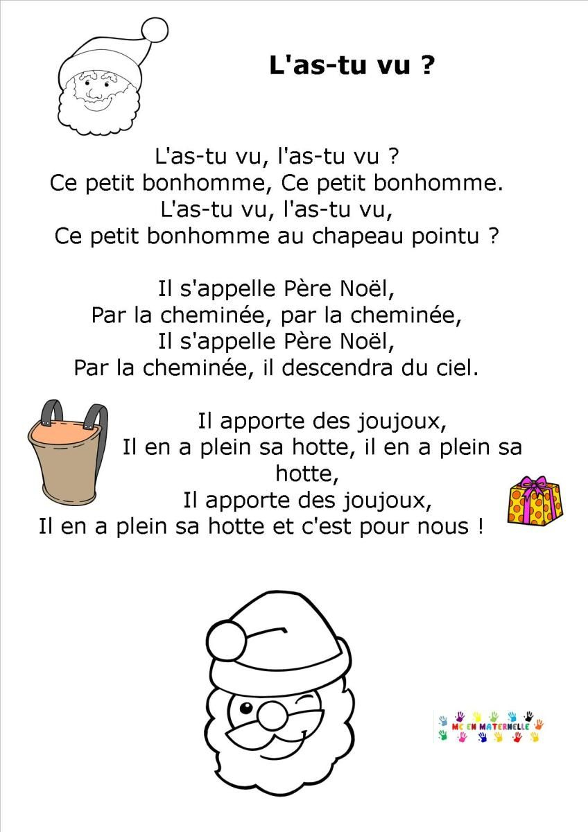 L As Tu Vu Paroles - Greatestcoloringbook serapportantà Le Petit Bonhomme Au Chapeau Pointu Lyrics