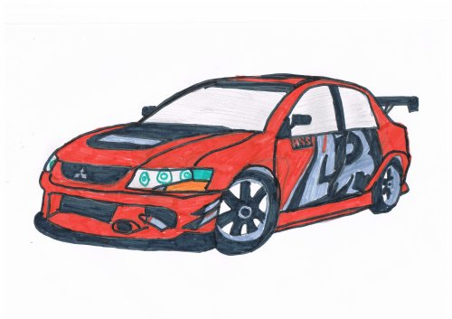 Lancer Evo 9 Fast And Furious 3 – Bryan Le Dessinateur De à Coloriahe Voiture Fast And Furious