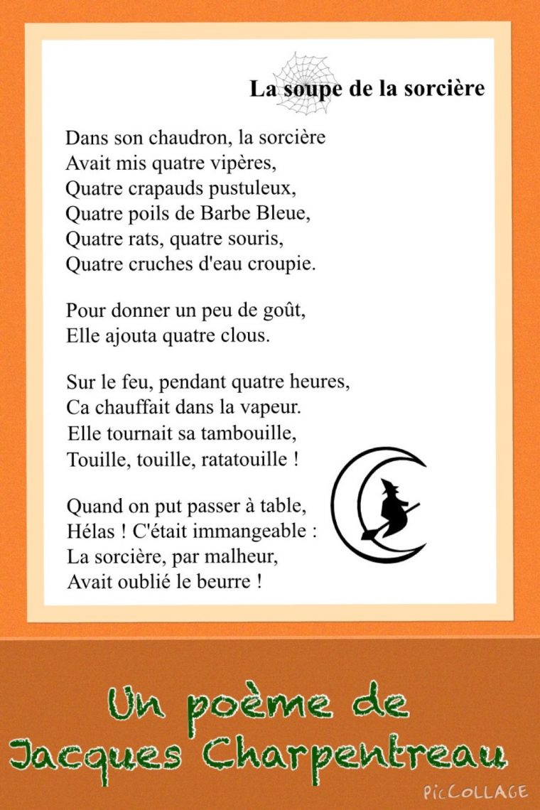 Le Blog De Madame Birtwistle: C'Est L'Halloween à French Poem: Le Pelecaine