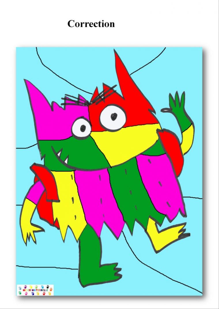 Le Monstre Des Couleurs Va À L'École : Coloriage Magique dedans Album Coloriage Amazon