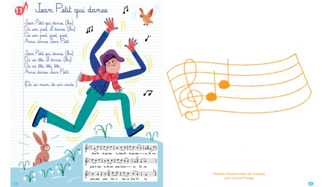 Les Activités Bonne Humeur De Milan Pour Les – De 5 Ans tout Jean Petit Qui Danse Paroles Maternelle Illustrace