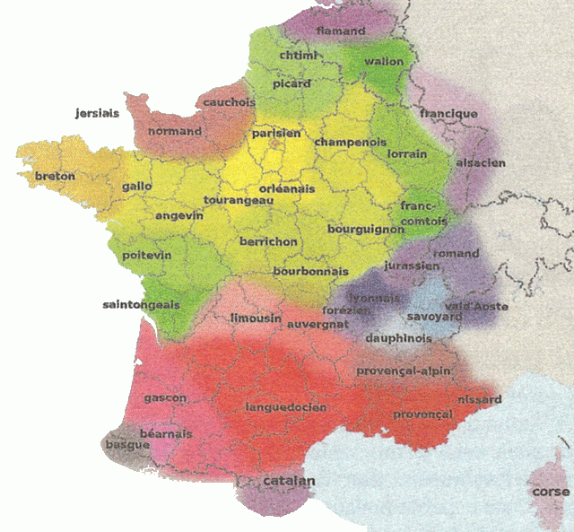 Les Provinces Régions Départements De France à Ancien Provinces En France Carte