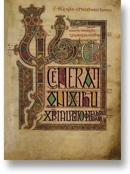 Lindisfarne Gospels | Book Of Kells, Lindisfarne Gospels avec What Script Is The Book Of Kells In
