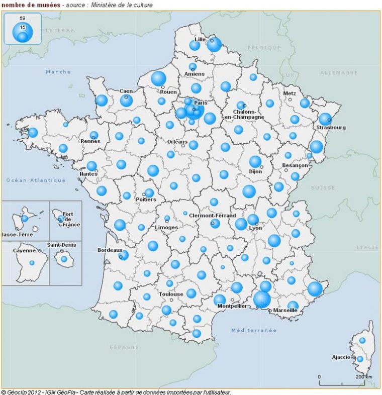 Liste Et Localisation Des Musées De France – Data.gouv.fr destiné Les Numacros En Frana§Ais Wikipedia
