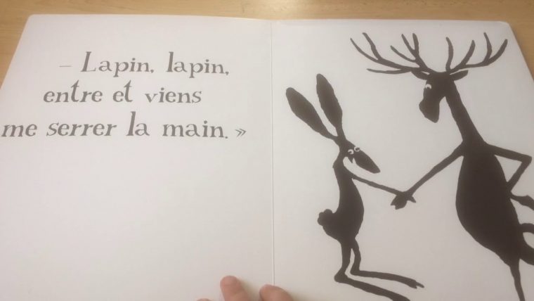 Livre "Dans Sa Maison, Un Grand Cerf" Éditions Seuil avec Dans Sa Maison Un Grand Cerf Coloriage