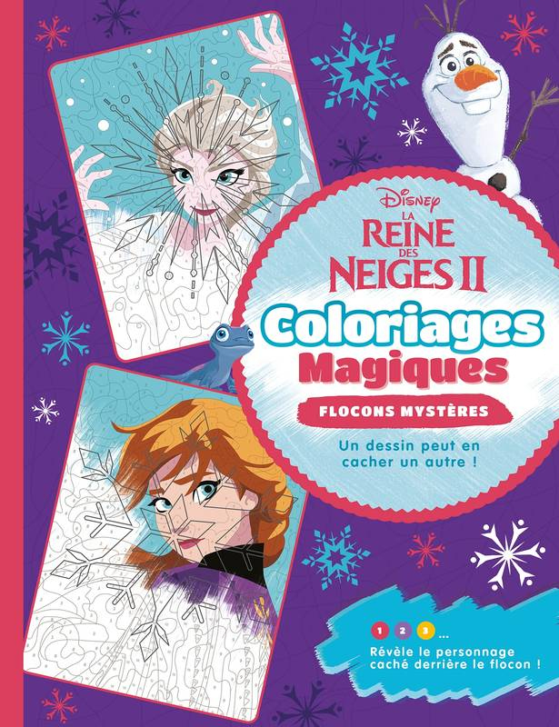 Livre: La Reine Des Neiges 2 – Coloriages Magiques à Cahierde Coloriage Personnalise Reine Des Neiges