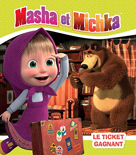 Livre Masha Et Michka – Le Ticket Gagnant – France Jeux dedans Masha Et Mishra En Francais