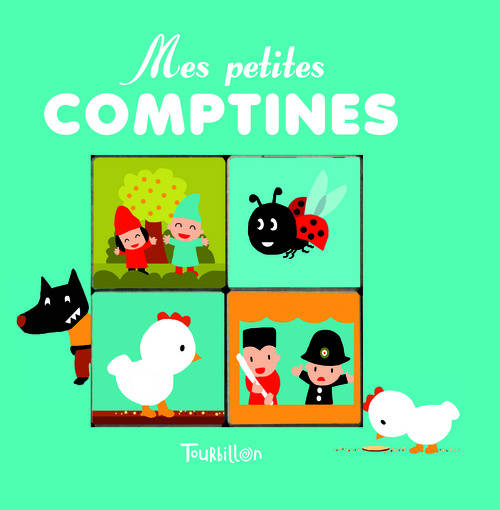 Livre: Mes Petites Comptines, Manceau Edouard, Tourbillon concernant 5 Petites Grenouilles Comptine
