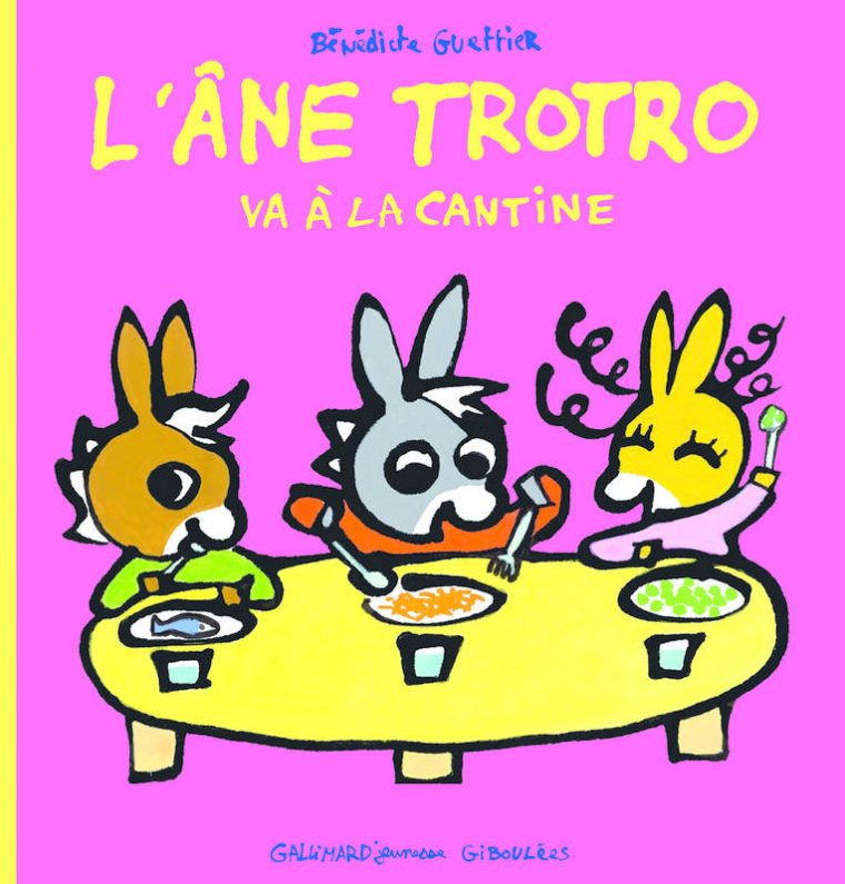 Livre: Trotro Va À La Cantine, Bénédicte Guettier pour Trotro En Francais