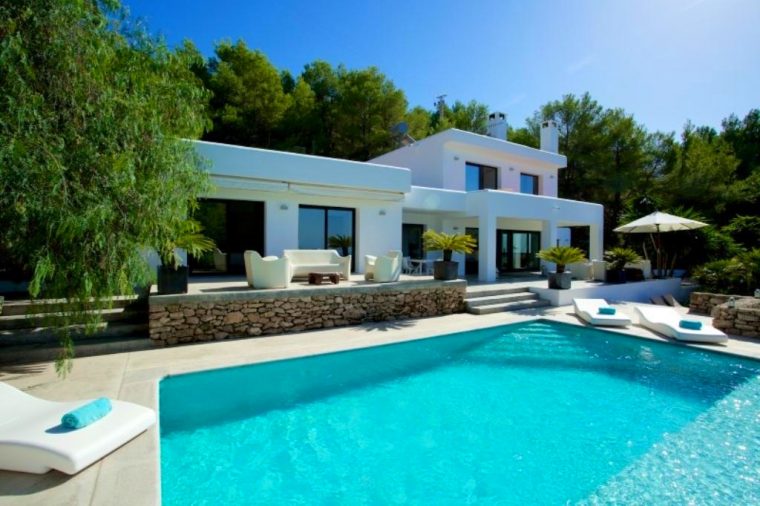 Location Villa De Luxe Ibiza Piscine Privée Bord De Mer tout Image De Maison De Luxe A Imprimer