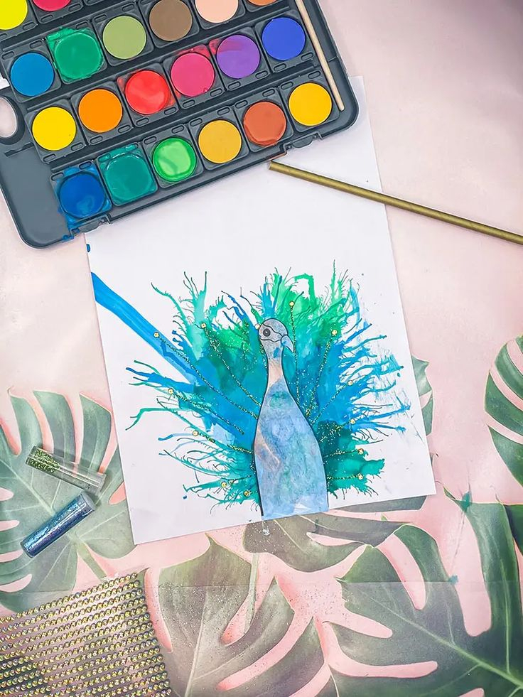 Malen Mit Tusche: Kreative Ideen Mit Wasserfarben Für concernant Kinder Malen Mit Pinsel Und Fingerfarbe