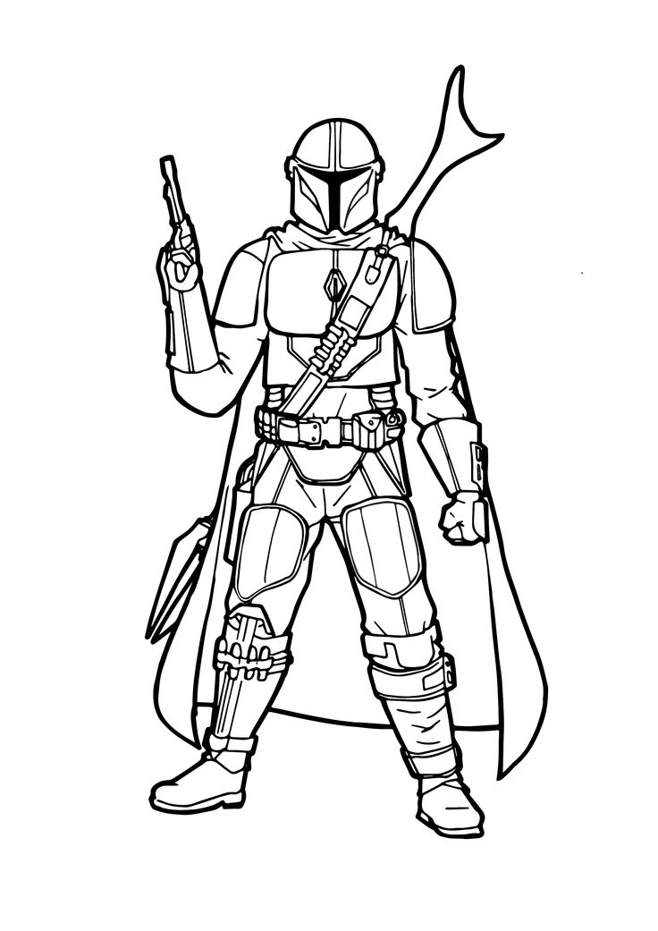Mandalorian | Coloriage Pokemon À Imprimer, Coloriage concernant Dessin A Imprimer Grogou Star