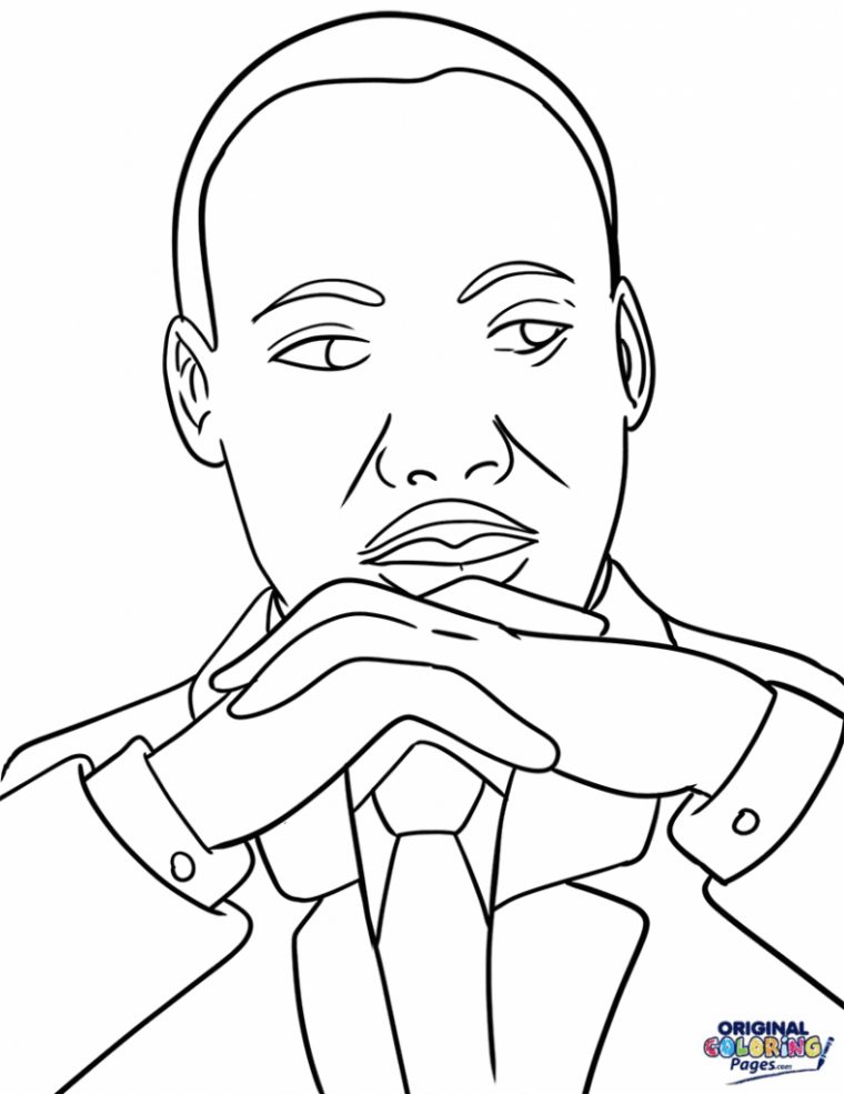 Martin Luther King Day Coloring Page | Coloring Pages concernant Colorsheet Of Martin Luther King