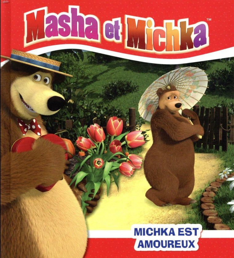 Masha Et Michka ; Michka Est Amoureux – Livre – France Loisirs concernant Masha Et Mishra En Francais