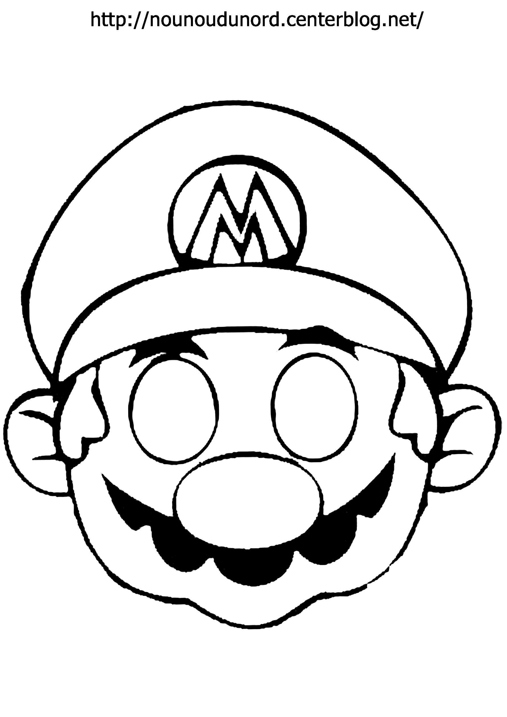 Masque Mario À Imprimer encequiconcerne Masque Super Heros A Imprimer Gratuit