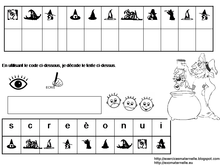 Maternelle: A La Recherche Du Mot "Sorcière" intérieur Abaccacdaire Pour Rendre Compte Dune Lecture