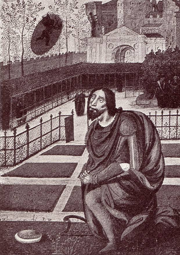 Mittelalter Garten Mit Einem Laubengang Mittelalterlicher à Geschitsarbeitsblatt Leben Im Mittelalter  Um 500 Bis Um 1500