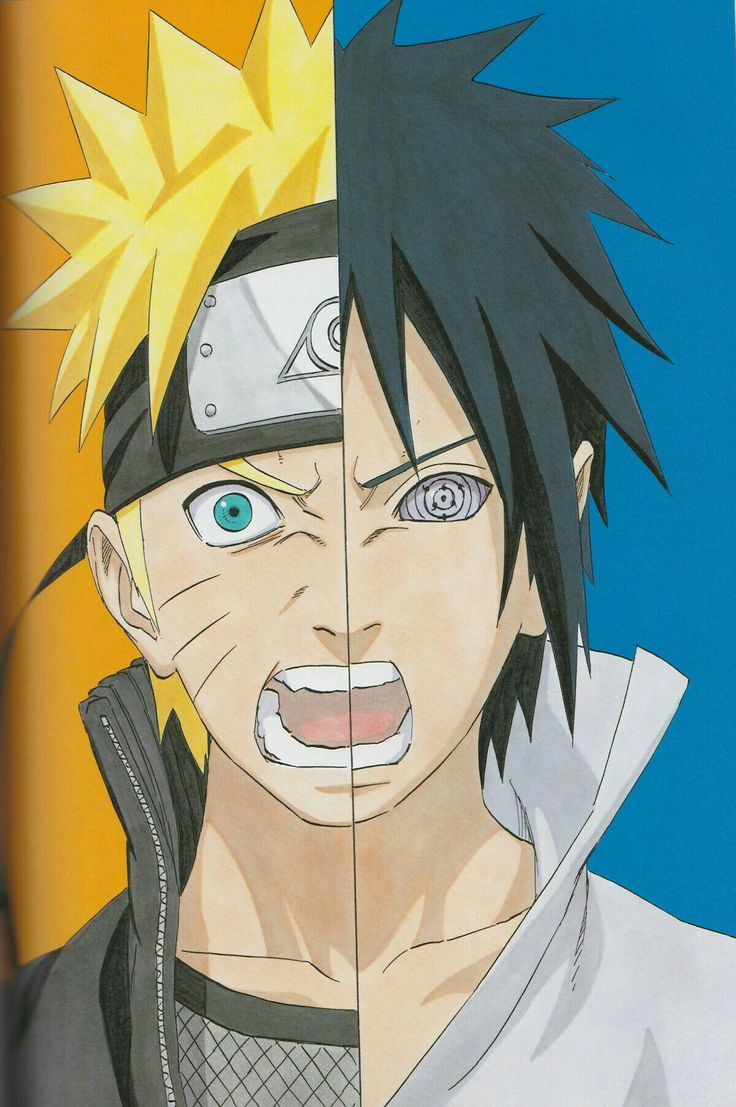 Naruto & Sasuke #Naruto #Sasuke | Naruto Sketch, Naruto avec Sasuke Desin Facile