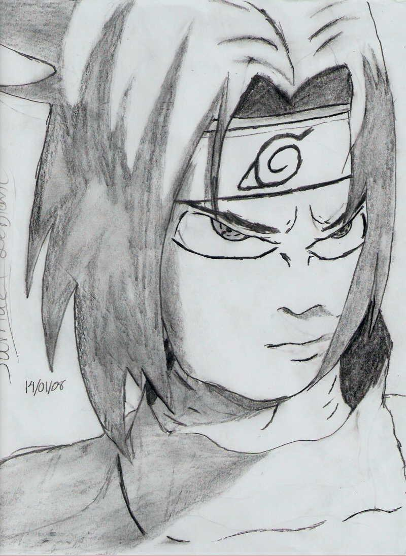Naruto - The Way Of Naruto - Sasuke! De Samlasauce destiné Sasuke Dessin Facile