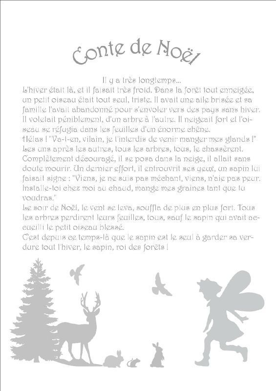 Noël Frappe A La Porte . – Une Fee D'Hiver | Contes De à Parole De Pere Noel Frappe A La Porte Image