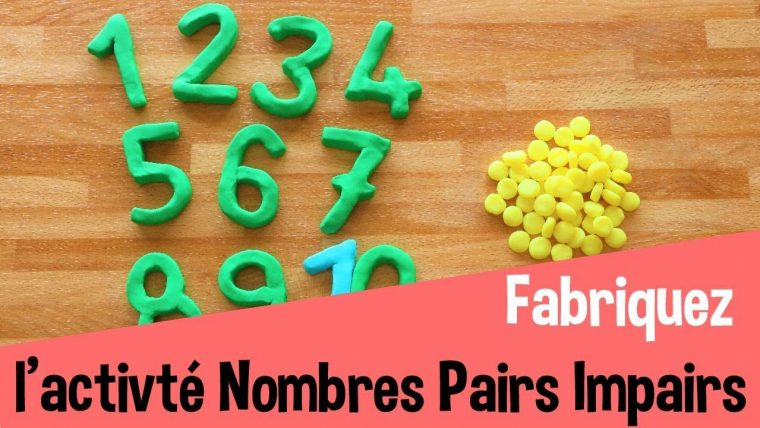 Nombre Pair Impair : Fabriquez Cette Activité Montessori 🧒 pour Nombre Pair Et Impair Free