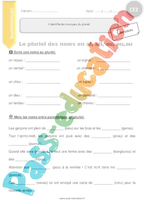 Nombre Singulier / Pluriel : Ce2 – Cycle 2 – Exercice pour Les Nombres Pairs Et Impairs Ce2 Exercice Nombre Singulier / Pluriel : Ce2 – Cycle 2 – Exercice pour Les Nombres Pairs Et Impairs Ce2 Exercice
