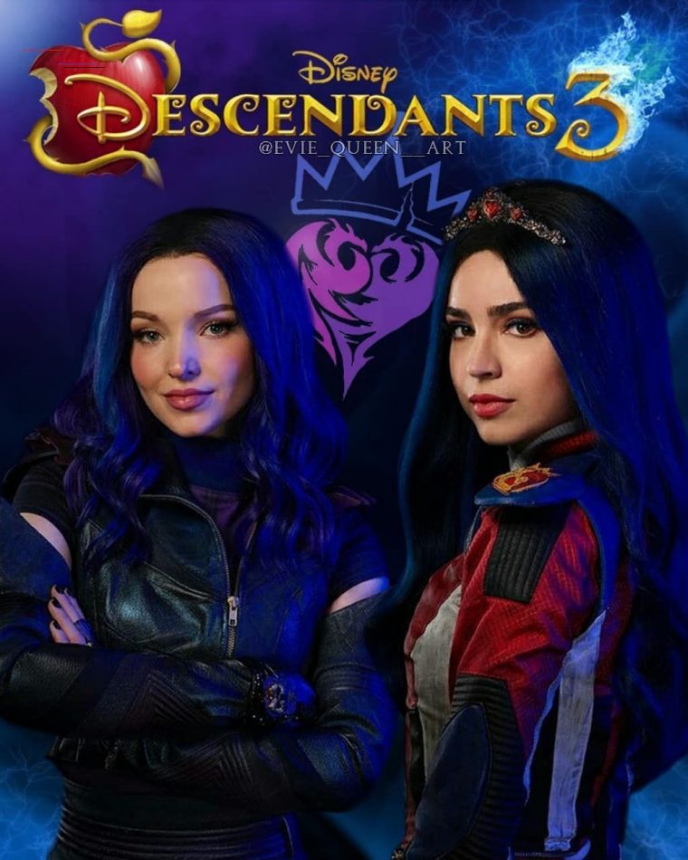 Ouat & Descendants On Instagram: "Mevie Poster To avec Acteurs Descendants 3