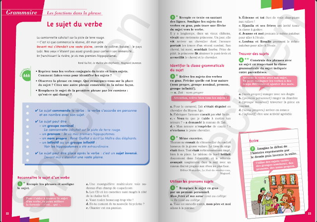 Outils Pour Le Francais – Cm1 Nouvelle Édition Pdf Gratuit pour Corrigac Des Nouveaux Outils Pour Le Francais Cm2