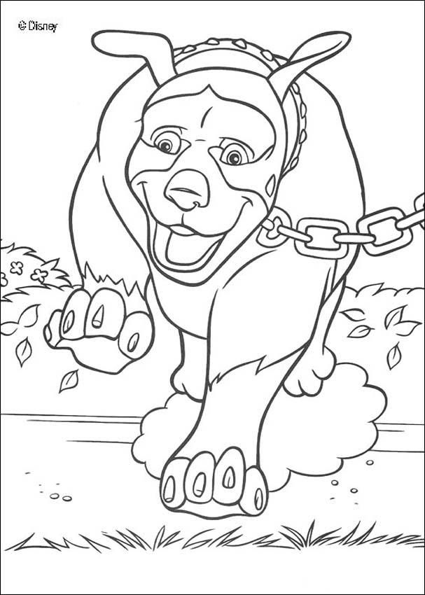 Over The Hedge Coloring Book Pages – Nugent The Rottweiler destiné Dessins A Colorier Rottweiler