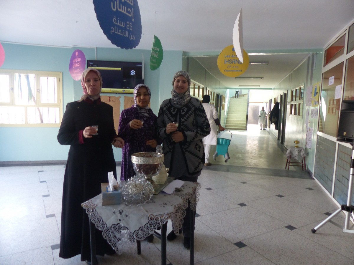 Cérémonie De Remise Des Prix - Les Écoles Ihsane, L intérieur Classroom