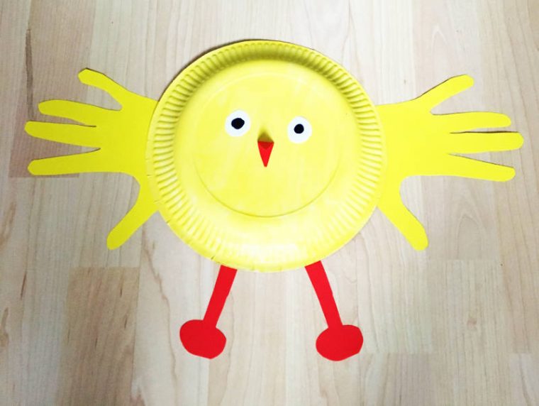Pappteller Bastelideen Für Kinder – Ein Kleines Gelbes Küken destiné Atwenzkalender Basteln Mit Papteller Pappteller Bastelideen Für Kinder – Ein Kleines Gelbes Küken destiné Atwenzkalender Basteln Mit Papteller