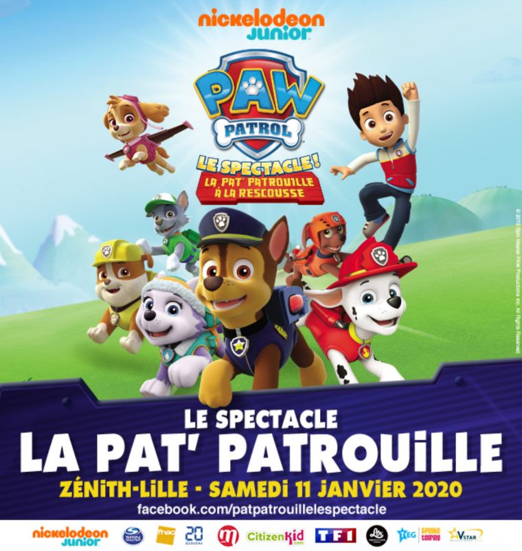 Pat Patrouille : Le Spectacle – Zenith De Lille tout Patrouille 30 2020