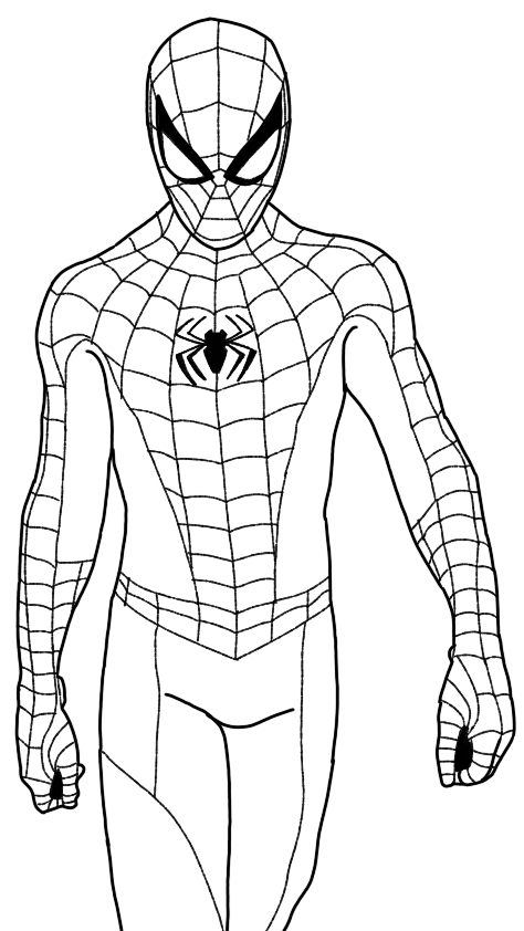 Pin By Aj_A.s.dreams15 On Quick Saves In 2021 | Athletic pour Black Spiderman Coloring Pages