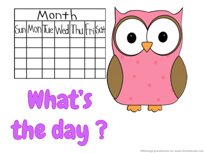 Pin By Christall On Affichage Anglais | Owl Theme serapportantà Affichage Classe Rituel Anglais