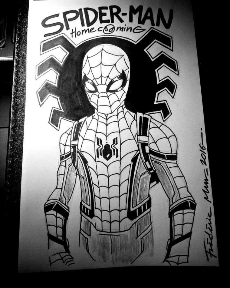 Pin On Comics à Spider Man Noir Coloring Pages