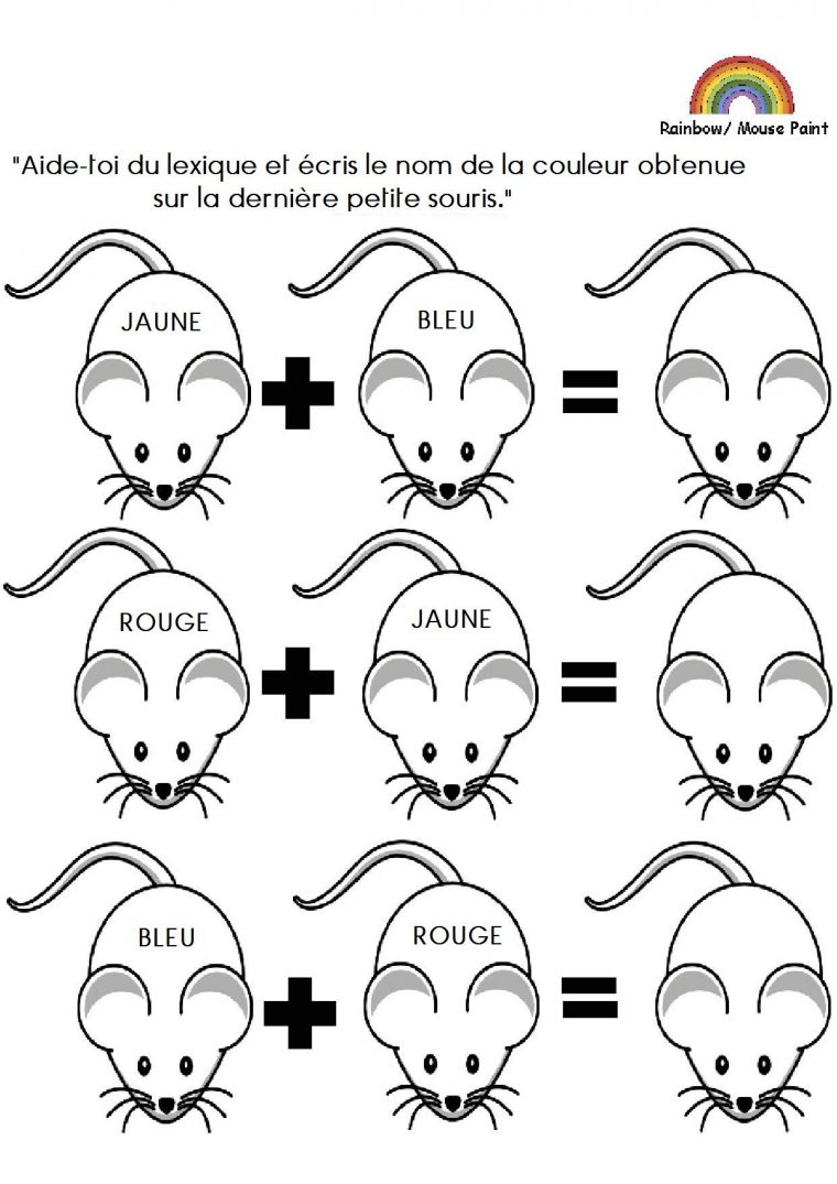 Pin On Trois Souris Peintres intérieur Coloriage Arts Maternelle