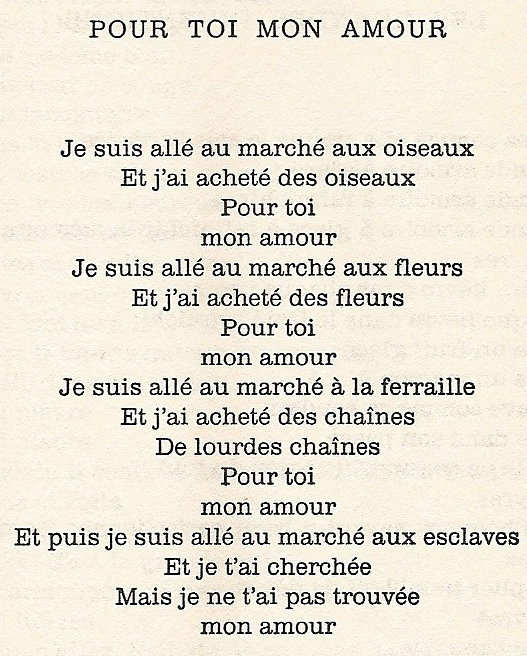 Pour Toi Mon Amour | French Poems, French Quotes, Profound concernant French Poem: Le Pelecaine