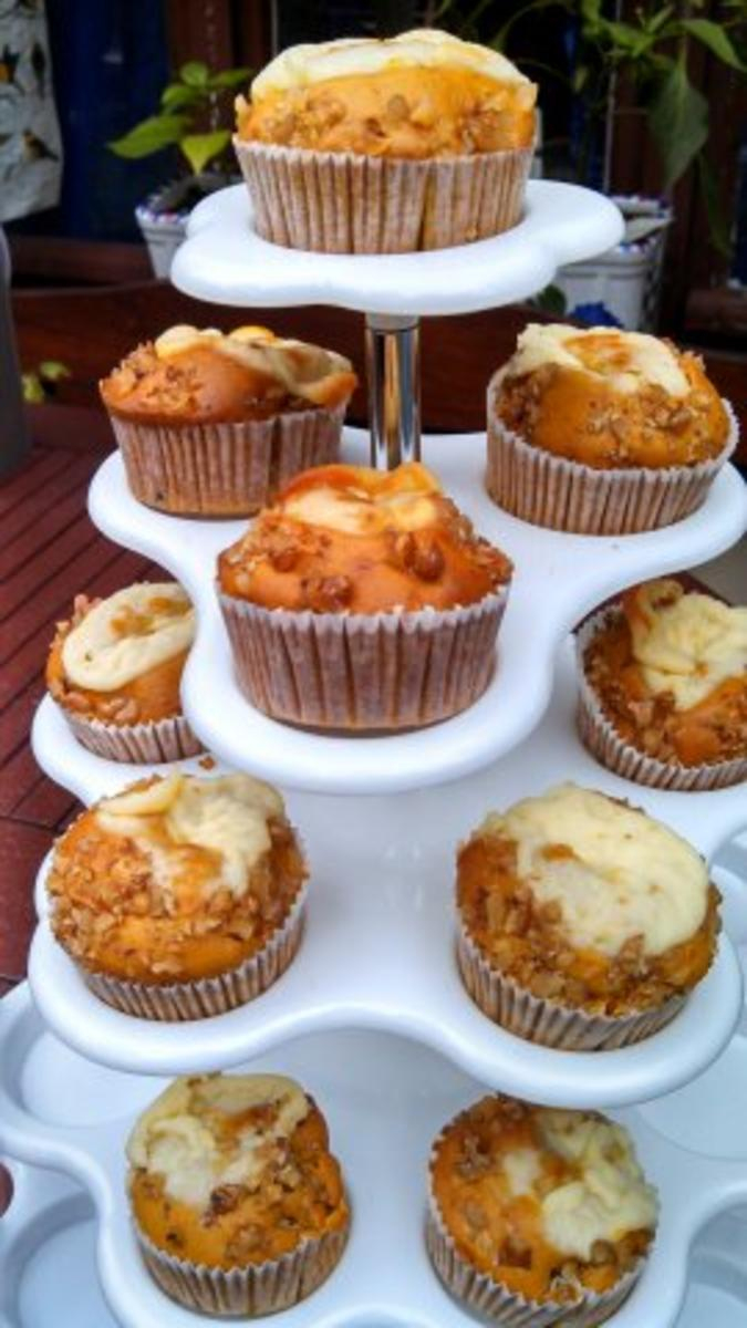 Pumpkin Cream Cheese Muffins – Rezept Mit Bild – Kochbar.de à Kanadischer Apfel Streuselkuchen