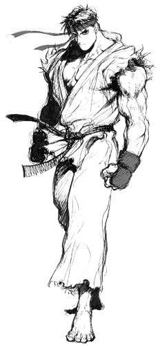 Ryu | Video Games Artwork | Street Fighter Characters avec Dessin A Imprimer Street Fighter